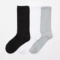 Mixit Everyday Essential Womens 3 Pair Crew Socks