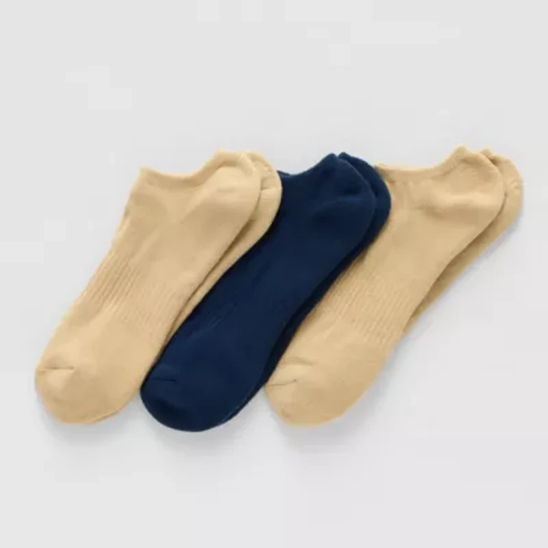 Stafford Casual Performance Mens 3 Pair No Show Socks