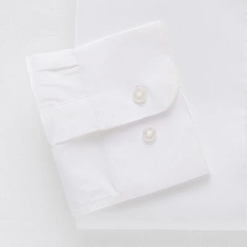 U.S. Polo Assn. Mens Slim Fit Stretch Fabric Long Sleeve Dress Shirt