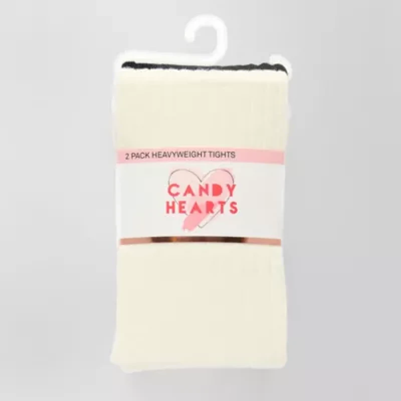 Candy Hearts Little & Big Kid Girls Not Applicable 2-pc. Tights