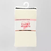 Candy Hearts Little & Big Kid Girls Not Applicable 2-pc. Tights