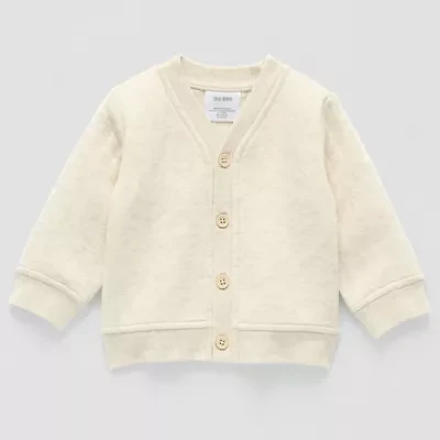 Okie Dokie Baby Boys Long Sleeve Button Cardigan