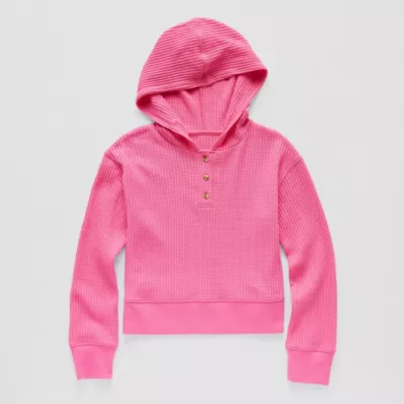 Thereabouts Little & Big Kid Girls Long Sleeve Hoodie