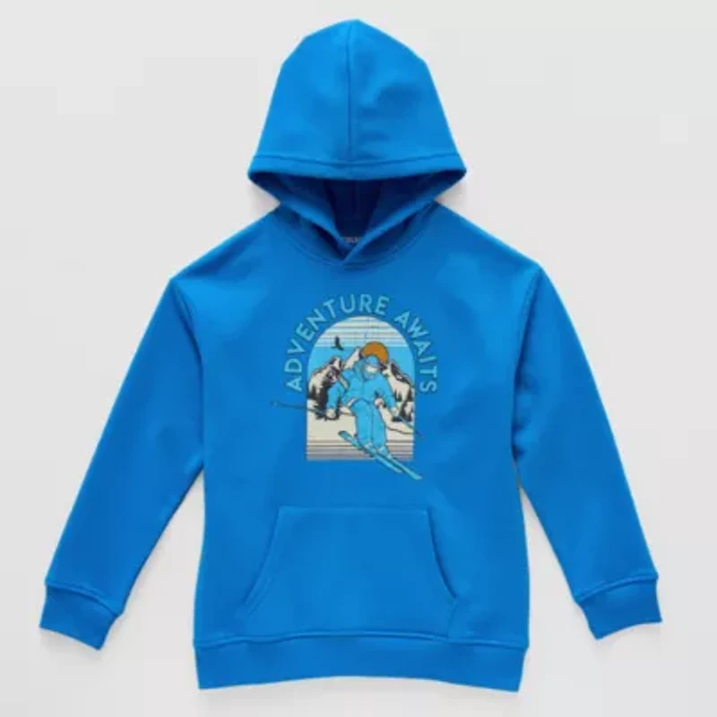 Thereabouts Little & Big Kid Boys Long Sleeve Fleece Hoodie