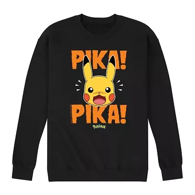 Mens Long Sleeve Pokemon Sweatshirt
