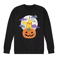 Mens Long Sleeve Pokemon Halloween Sweatshirt