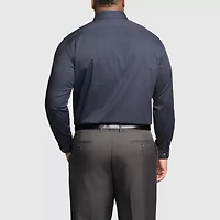 Van Heusen Comfort Performance Mens Big & Tall Classic Fit Stretch Fabric Wrinkle Free Long Sleeve Dress Shirt