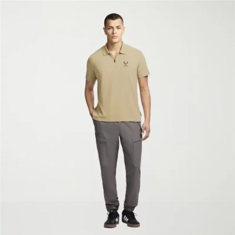 MESSI Collection Mens Regular Fit Short Sleeve Polo Shirt