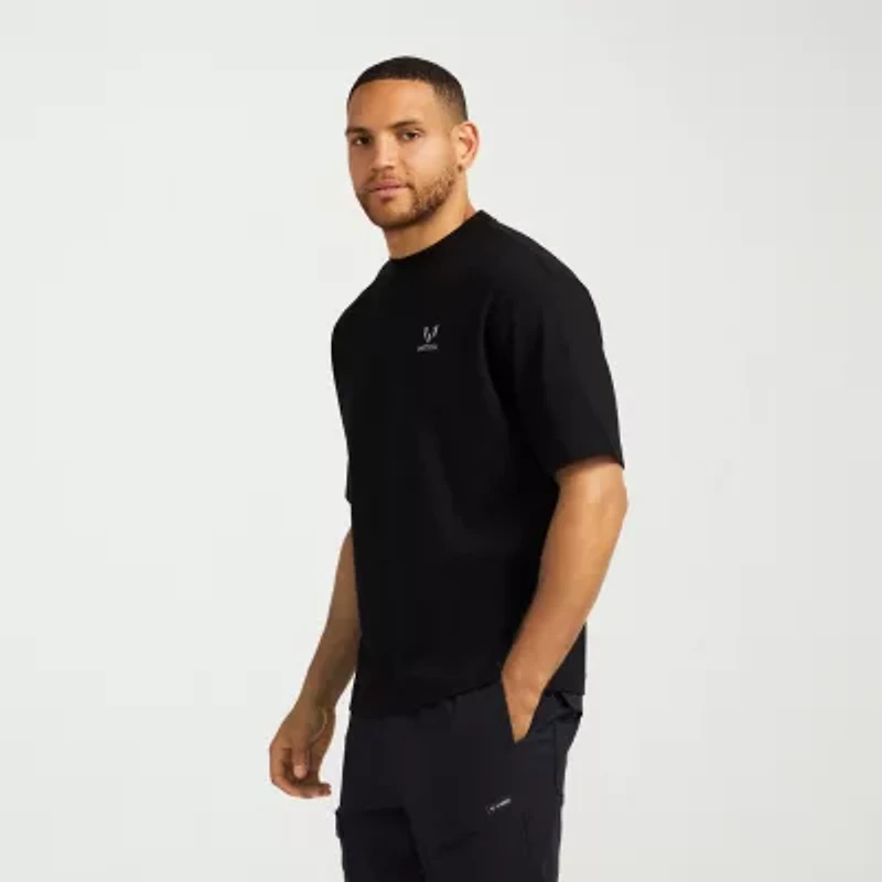 MESSI Collection Mens Crew Neck Short Sleeve Active T-Shirt