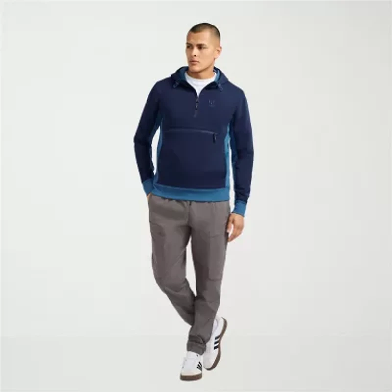 MESSI Collection Mens Long Sleeve Zipper Hoodie
