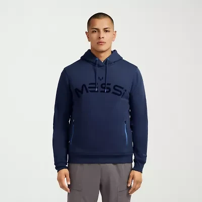 MESSI Collection Mens Long Sleeve Fleece Active Hoodie