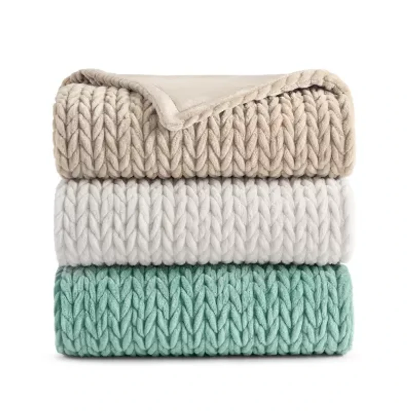 Fieldcrest Diamond Mink Throw