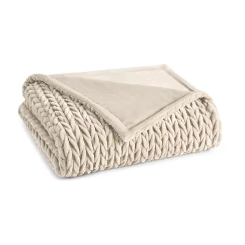 Fieldcrest Diamond Mink Throw