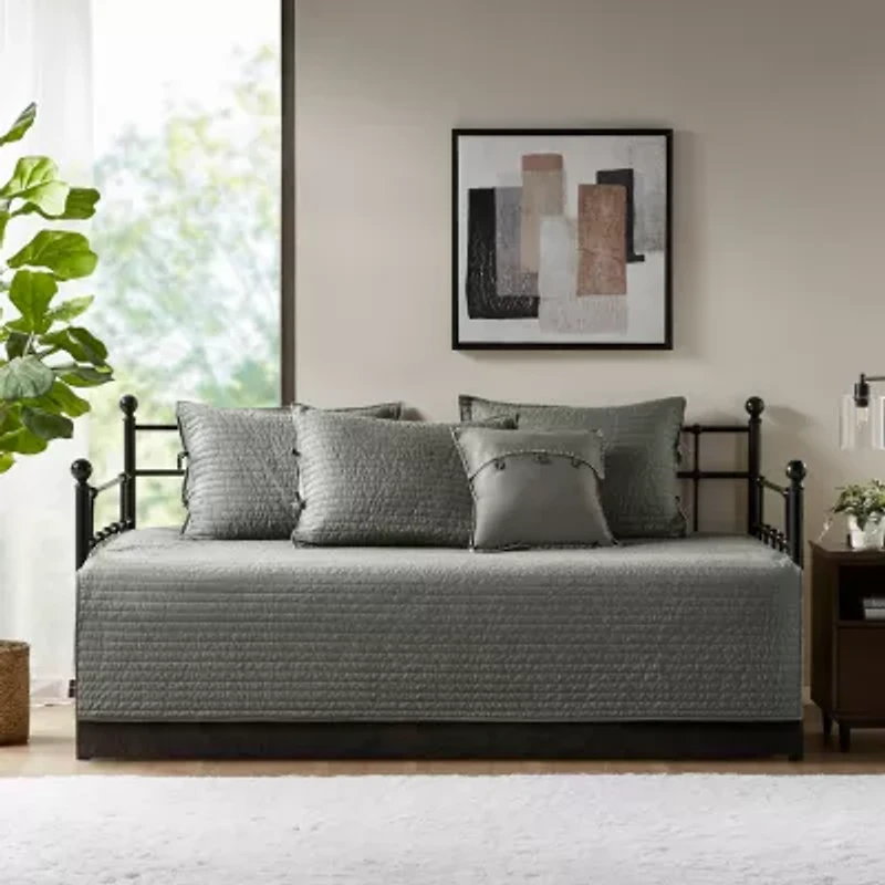 Madison Park Daybed Pioneer 6-pc. Reversible Coverlet Set