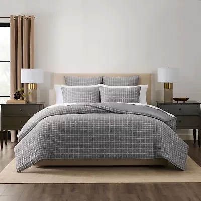 Fieldcrest Turnin Geo 3-pc. Duvet Cover Set
