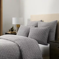 Fieldcrest Turnin Geo 3-pc. Duvet Cover Set