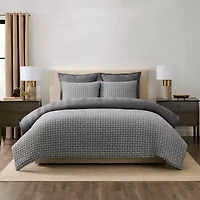 Fieldcrest Turnin Geo 3-pc. Duvet Cover Set