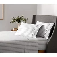 Fieldcrest 400tc Classic Chain Stripe Sheet Set