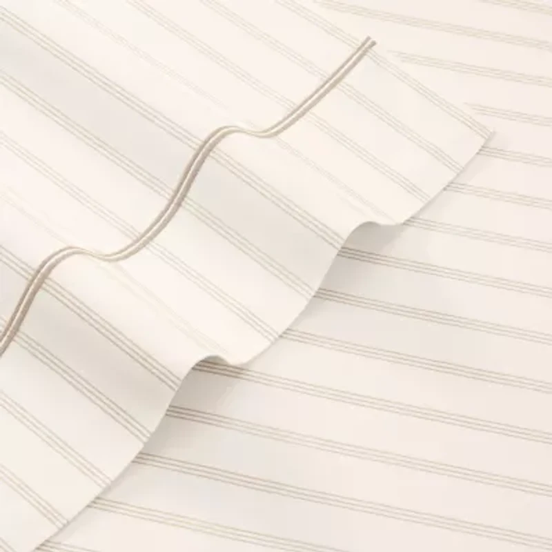 Fieldcrest 400tc Classic Chain Stripe Sheet Set