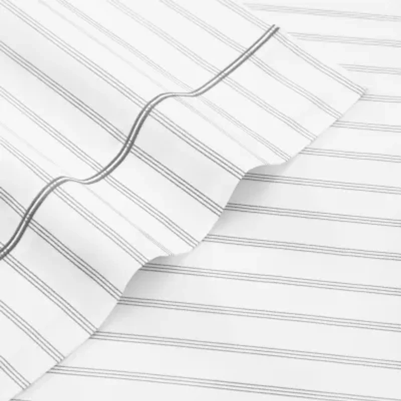 Fieldcrest 400tc Classic Chain Stripe Sheet Set