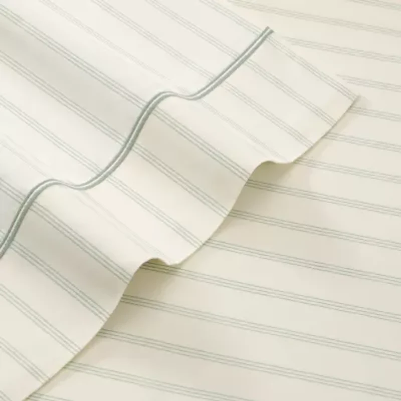 Fieldcrest 400tc Classic Chain Stripe Sheet Set