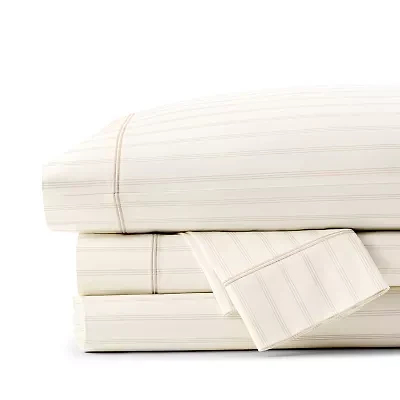 Fieldcrest 400tc Classic Chain Stripe Sheet Set