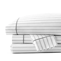 Fieldcrest 400tc Classic Chain Stripe Sheet Set