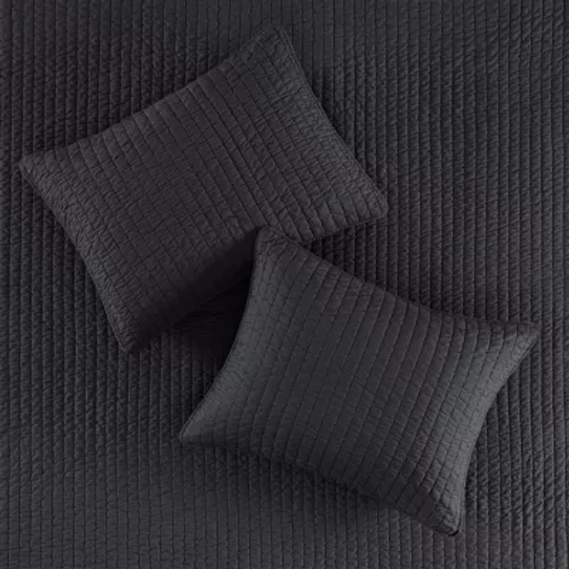 Madison Park Jaxson Antimicrobial Treated 3-Pc Quilt Set