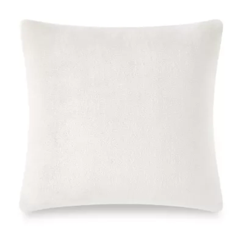 Fieldcrest Faux Mink 20x20 Square Throw Pillow