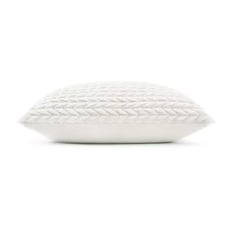 Fieldcrest Faux Mink 20x20 Square Throw Pillow