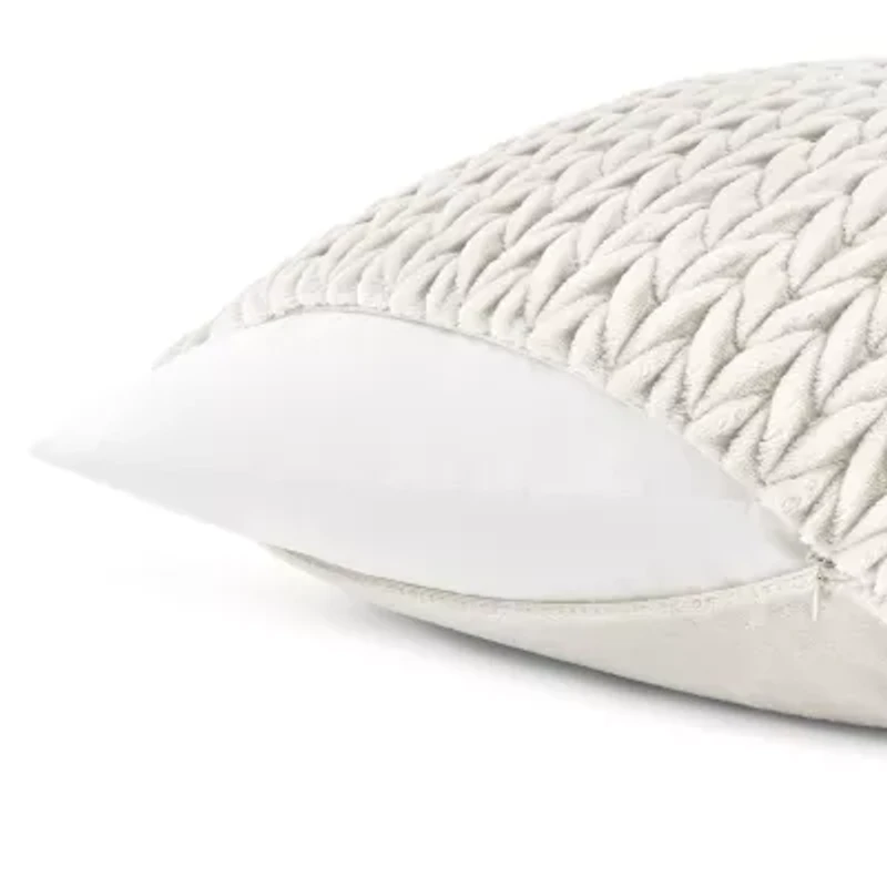 Fieldcrest Faux Mink 20x20 Square Throw Pillow