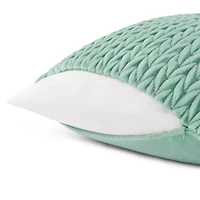 Fieldcrest Faux Mink 20x20 Square Throw Pillow