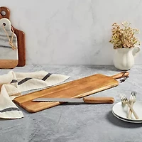 Gallery 2-pc. Wood Cheese Board Set