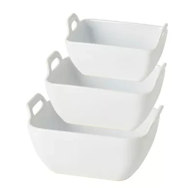 Denmark 3-pc. Stoneware Serving Bowl