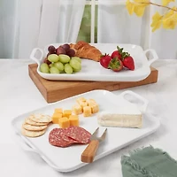 Denmark 2-pc. Stoneware Serving Tray