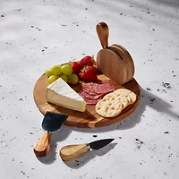 Gallery 5-pc. Wood Cheese Board Set
