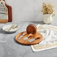 Gallery 5-pc. Wood Cheese Board Set