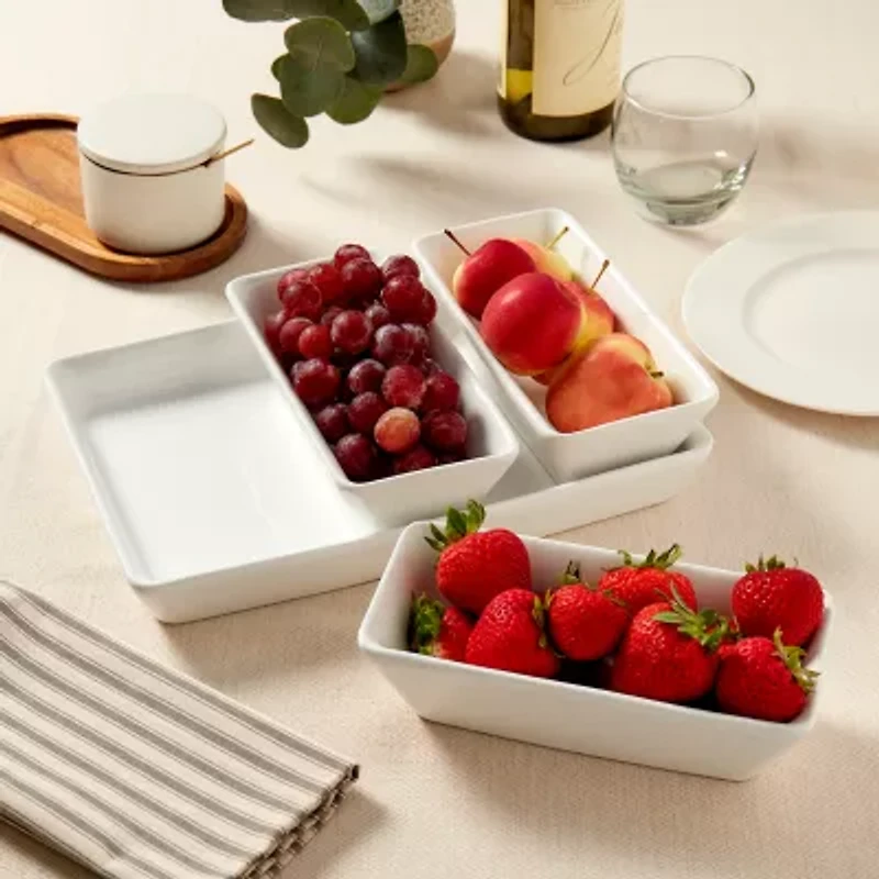 Denmark 4-pc. Ceramic Serving Set