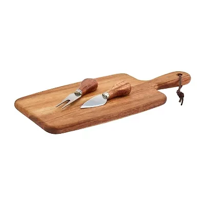Gallery 3-pc. Wood Cheese Board Set
