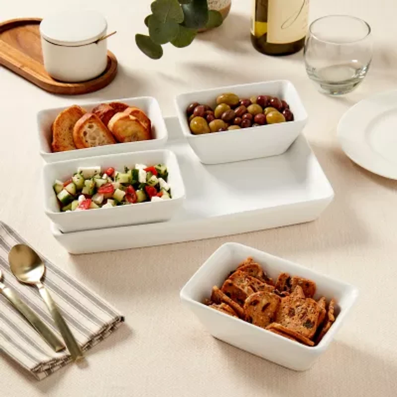 Denmark 5-pc. Ceramic Serving Set