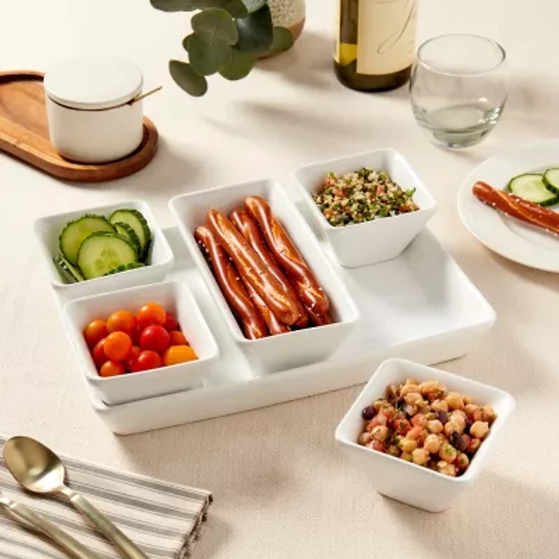 Denmark 6-pc. Ceramic Serving Set