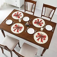 Avanti Christmas Ribbon 4-pc.Placemat