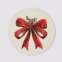 Avanti Christmas Ribbon 4-pc.Placemat