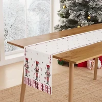 Avanti Nutcracker Candy Holiday Table Runner