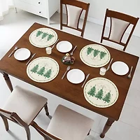 Avanti Trees Holiday Round 4-pc. Placemat