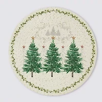Avanti Trees Holiday Round 4-pc. Placemat