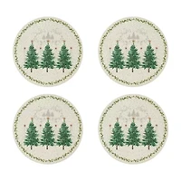 Avanti Trees Holiday Round 4-pc. Placemat