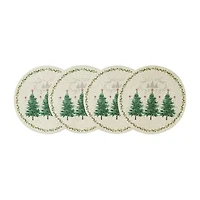Avanti Trees Holiday Round 4-pc. Placemat