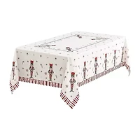 Avanti Nutcracker Candy Holiday Tablecloth