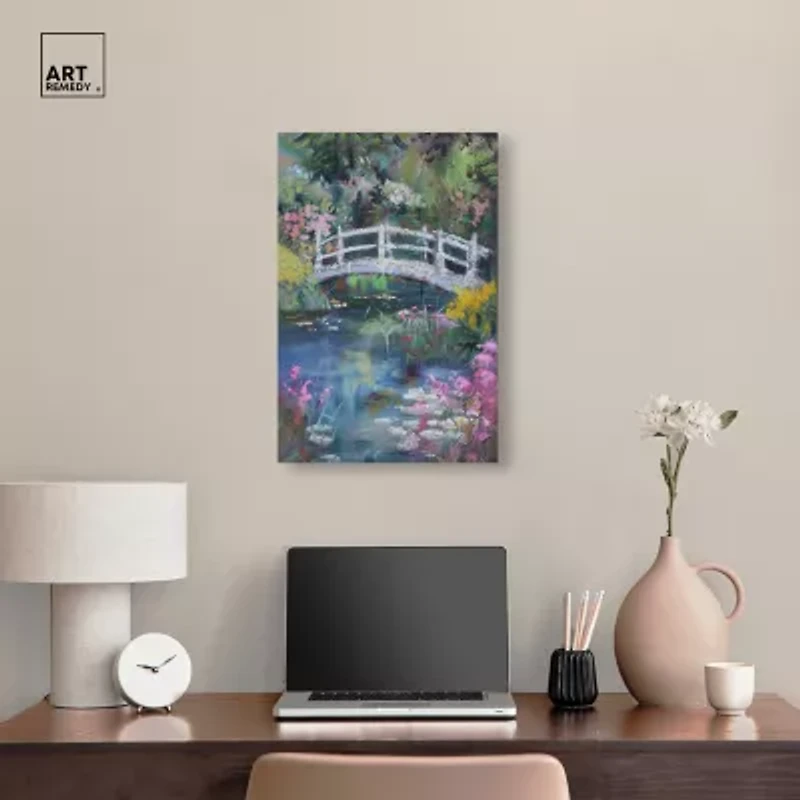 ART REMEDY® "Hidden Garden" Giclee Floral And Botanical Canvas Art